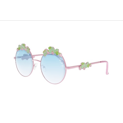 Cinnamoroll x Sunscape Eyewear Strawberry Fields Sunglasses | Pink/Blue