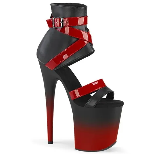 Pleaser  Flamingo Red Dragon
