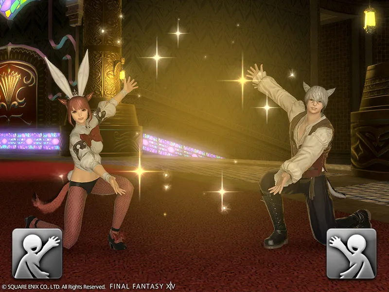 Emote: Show Right and Left | FINAL FANTASY XIV Online Store
