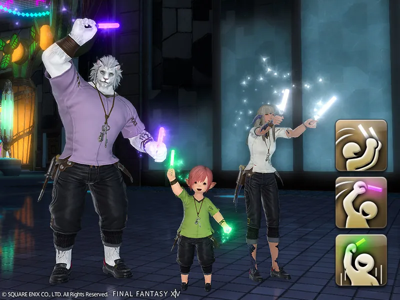 Emote: Fan-tastic Cheer Set | FINAL FANTASY XIV Online Store