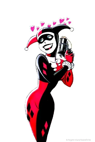 Classic Harley Quinn Cosplay