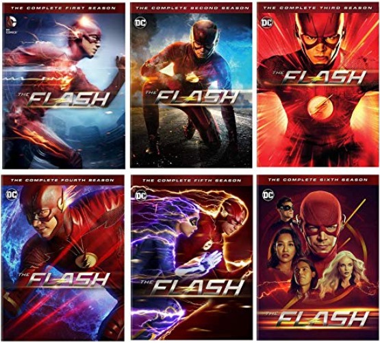 The Flash DVD Complete Series Season 1-6