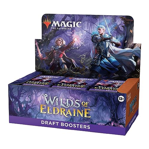 Magic: The Gathering Wildnis von Eldraine Draft-Booster-Display – 36 Booster (Englische Version) - Draft Booster Box