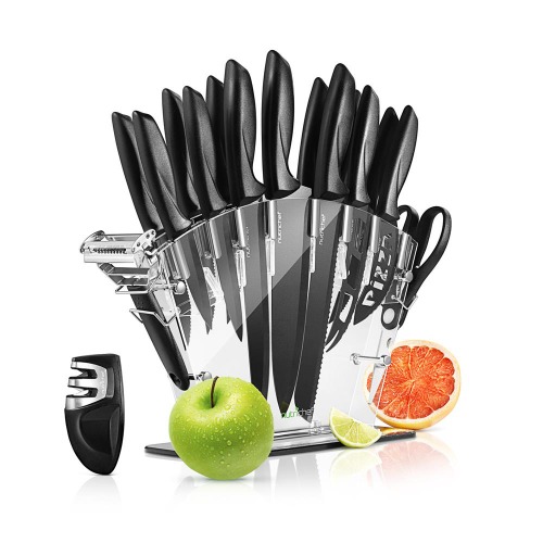 Kitchen Knives Set - 17 Piece Set