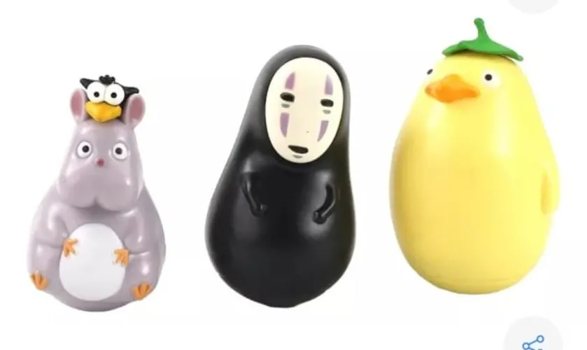 Ghibli Figures x3