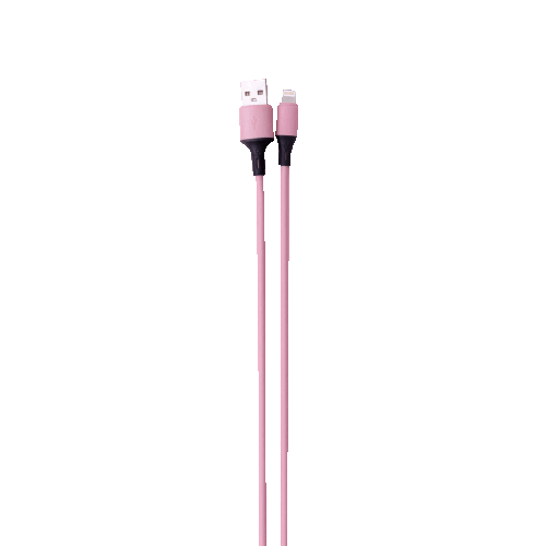 Rainbow Extra-Long Charging Cable (5.9ft) - Pink