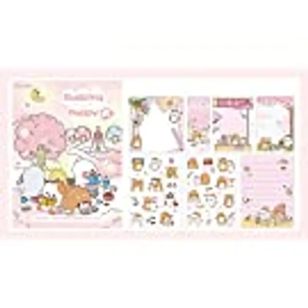 Doraking 250Sheets Cute Cartoon Dog Memo Notes Writing Pads Scrapbook Decorations TODO List for Planning with 2 Sheets Decorative Stickers, Doraking Shiba Inu Memos