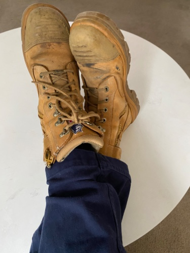 Steel Blue Work Boots