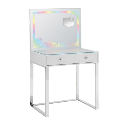 Hello Kitty® SlayStation Mini + Vanity Mirror Bundle | Silver / Hello Kitty® RGB PLUS "Bows" Vanity Mirror