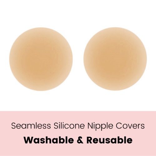 Magic Nipple Covers | Beige / Adhesive / 3.15 inches (8cm)