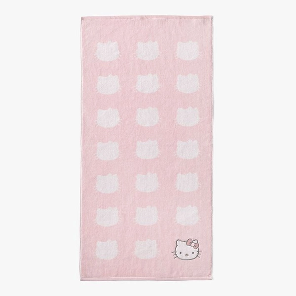 Hello Kitty® Pink Towel | Pottery Barn Teen