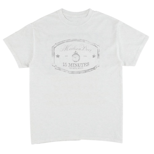 15 MINUTES Logo Tee | Small