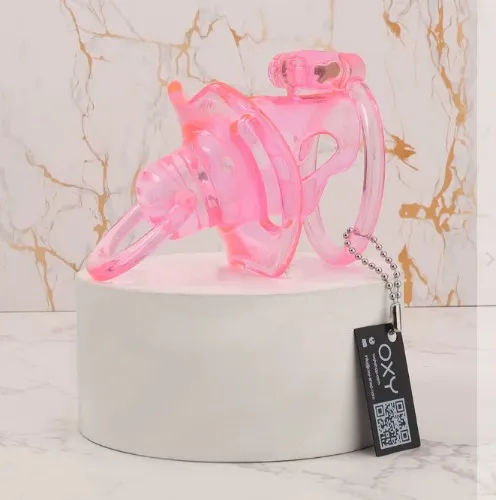 El Chupete - Jaula de Castidad para ABDL | Anillo de 1,88" / 48 mm / Rosa