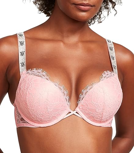 Victoria's Secret Fashion Show '24 Women's Bombshell Add-2-Cups Starstruck Shine Push-Up Bra (32B-38D) - 36B - Pretty Blossom