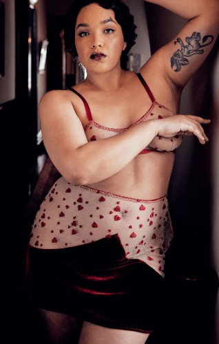 Rouge Half Slip