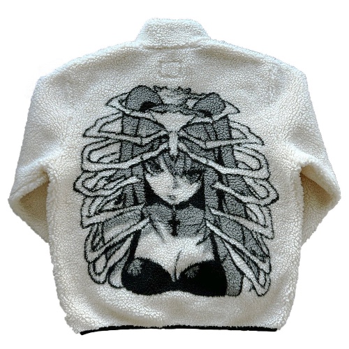 Bones Fleece Jacket - small