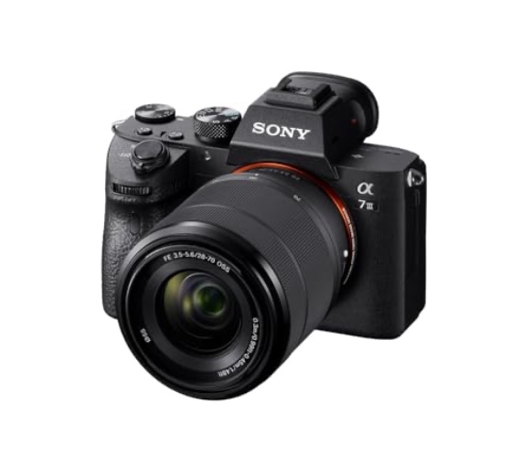 Sony Alpha 7 III | Spiegellose Vollformat-Kamera mit 28-70 mm f/3.5-5.6 Zoom-Objektiv (Schneller 0,02s AF, optische 5-Achsen-Bildstabilisierung) - Kit inkl. Objektiv SEL2870 - Single
