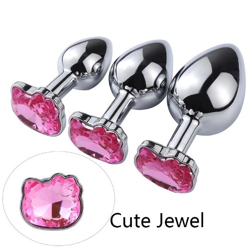 Cartoon Kitty Gem Anal Plug | Small Plug