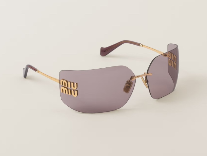 Mauve Lenses Runway Sunglasses | Miu Miu