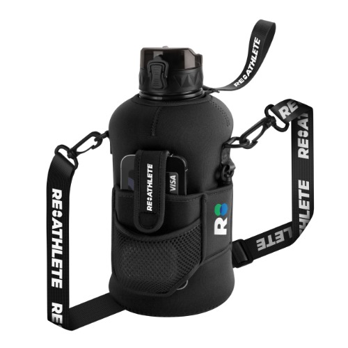 DRINQ Half-Gallon Water Bottle - Black