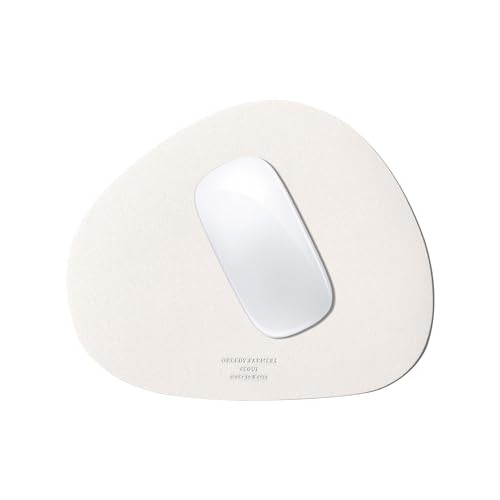 GREEDY FARMERS Mouse pad, Non-Slip Washable Waterproof Computer Mouse pad (Vanilla Cream) - Vanilla Cream