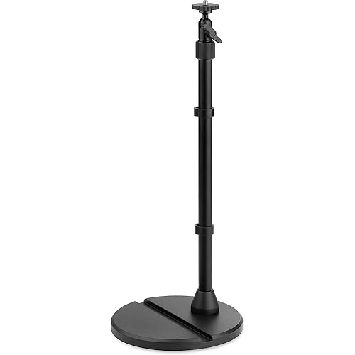 Elgato Mini Mount – Versatile Desktop Stand extendable up to 64 cm/25.2 in, Fully Adjustable, Phone Holder with Cold Shoe Mount, Device Slot, 1/4 inch Thread for Cameras, Lights, Mics and More - Mini Mount