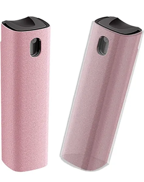 Amazon.com: YTT Screen Cleaner, All-in-One Spray & Wipe Cleaner, with Transparent Protective Shell for All Phones, Laptop and Tablet Screens (Pink) : Electronics