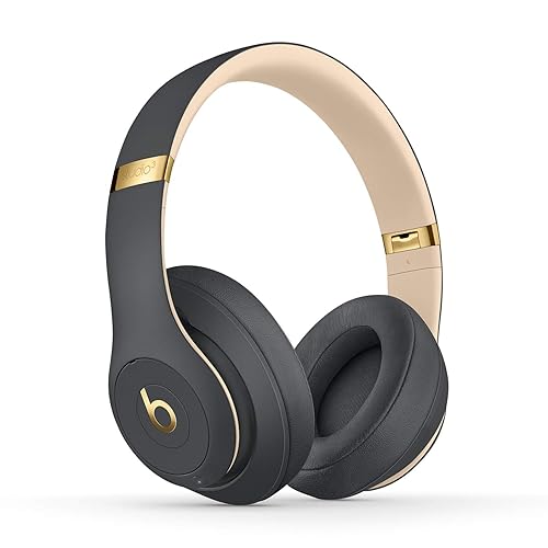 Beats Studio3 Wireless Noise Cancelling Over-Ear Headphones - Apple W1 Headphone Chip, Class 1 Bluetooth, 22 Hours of Listening Time, Built-in Microphone - Shadow Gray - Shadow Gray - Studio3