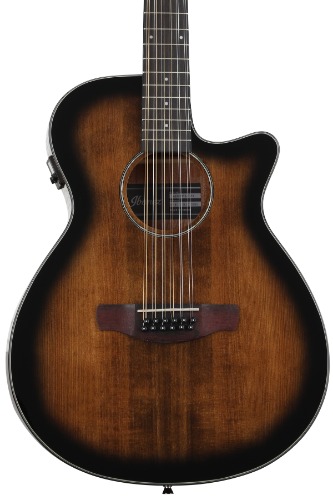 Ibanez AEG5012 Acoustic-electric Guitar - Dark Violin Sunburst