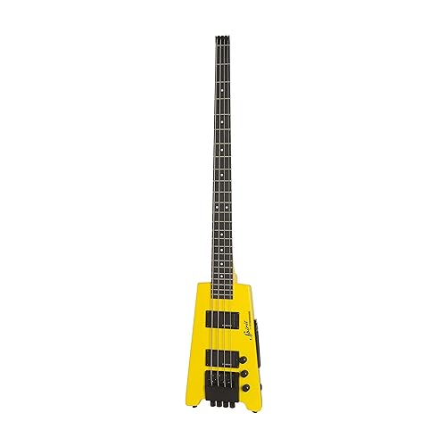 "Monty's Bass" Spirit XT-2 Standard 4 String Bass in Hot Rod Yellow