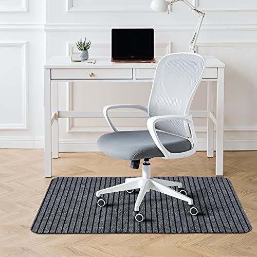 Office Chair Mat for Hardwood Floor and Tile Floor, Anti-Slip, Non-Curve, Non-Toxic Desk Chair Mats for Rolling Chair, Computer Chair Mat for Gaming 0.16" Thick 35" X 47" Rectangle - 35 X 47 inches