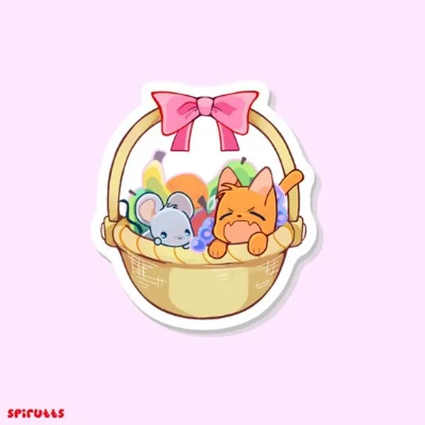 STICKER  I Was Promised a Fruits Basket  Glossy Vinyl | Etsy