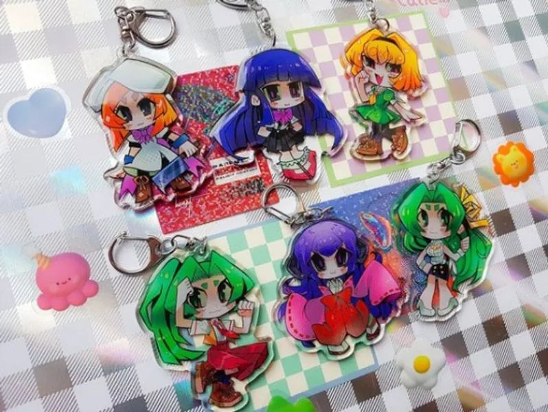 Higurashi  When They Cry 2.5 Inch Acrylic Charms | Etsy