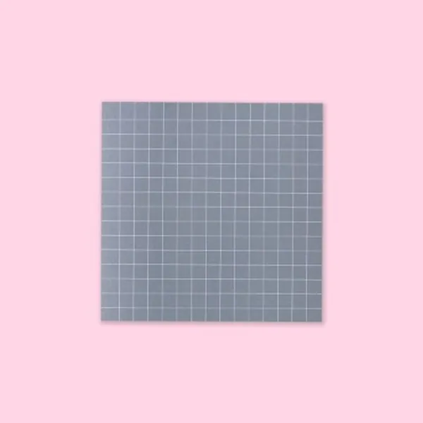 Square Grid Sticky Notes - Dark Green