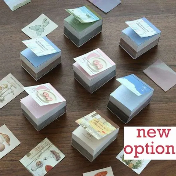 400 Sheets Mini Paper Booklet  Assorted Pattern Flower Sky | Etsy