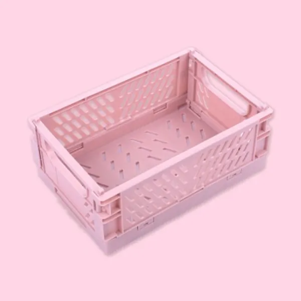 Foldable Storage Box - Pink
