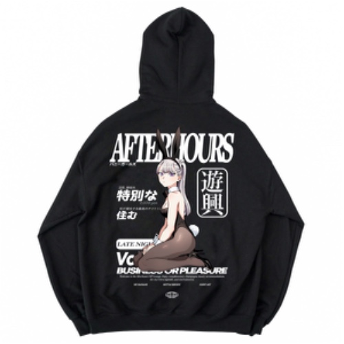 Pleasures Hoodie | Black - xxl