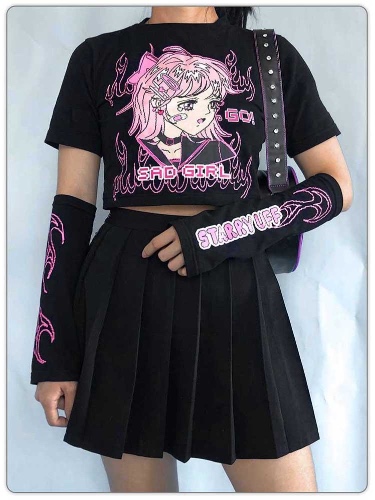 Sad Girl Go Tee - XXL