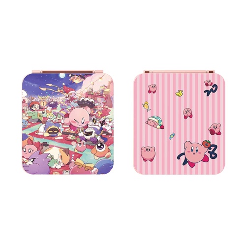 PERFECTSIGHT Switch Game Card Case Kirby Compatible with Nintendo Switch Lite/ OLED, Cute Anime Portable Thin Hard Shell Game Holder, Kawaii Protective Storage Case Box with 12 Cartridge Slots