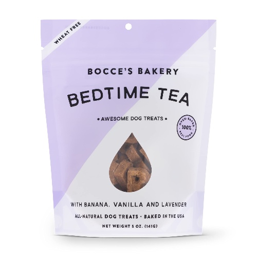 Bocce's Bakery Oven Baked Wellness Treats for Dogs, Wheat-Free Everyday Dog Treats, Made with Real Ingredients, Baked in The USA, All-Natural Biscuits, 5 oz