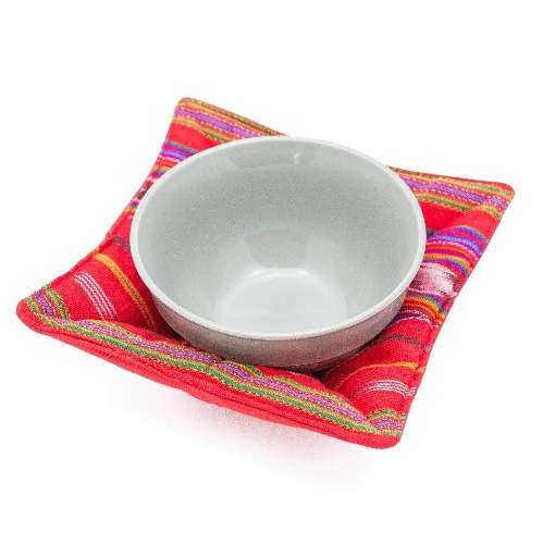 Microwave Bowl Cozy - Teal