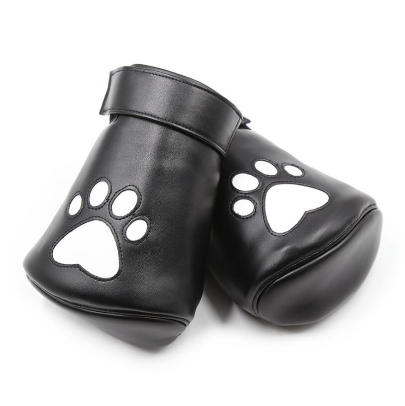 Puppy Protective Mitts - White