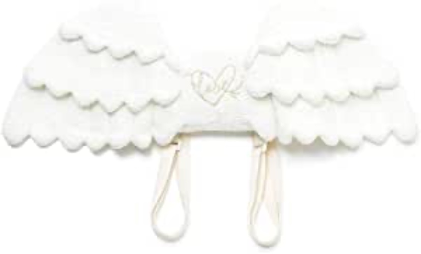 YOMORIO Womens Cute Wings Mini Bag Lolita Angel Cosplay Costume Plush Casual Backpack
