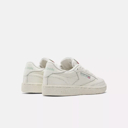 Club C 85 Shoes - Chalk / Chalk / Light Sage | Reebok