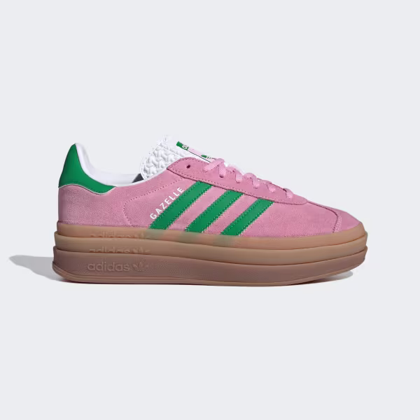 Gazelle Bold Shoes (True Pink/Green)