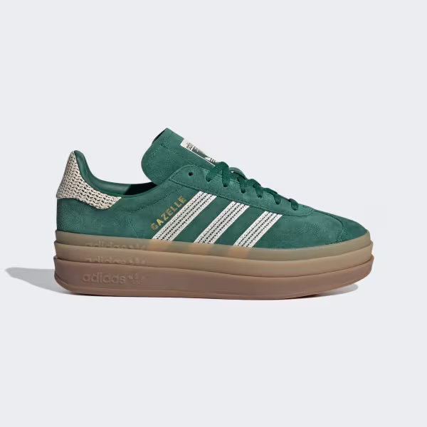 Gazelle Bold Shoes (Collegiate Green)