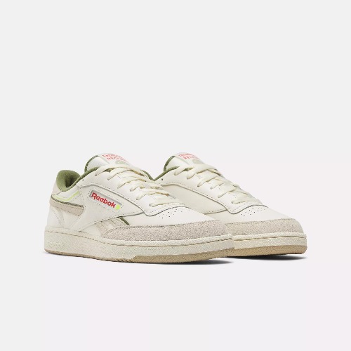 Reebok x Recess Club C Revenge Shoes - Chalk/Beige/Green | Reebok