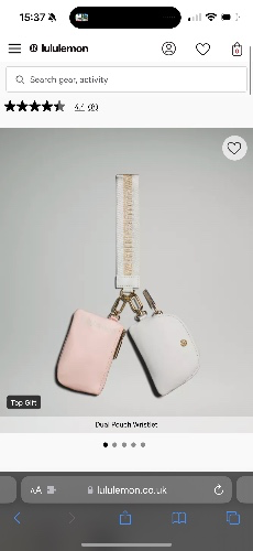 Lulu lemon wristlet