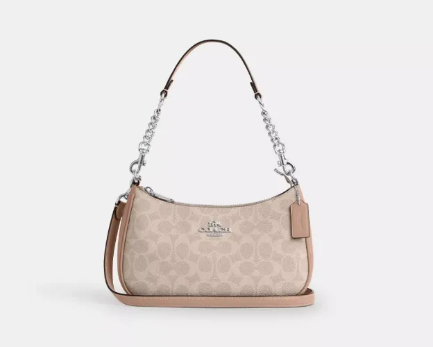 COACH - Teri Shoulder Bag In Signature Canvas