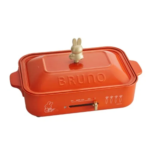 Bruno BOE087 Miffy Hot Plate [7760841] bruna-red